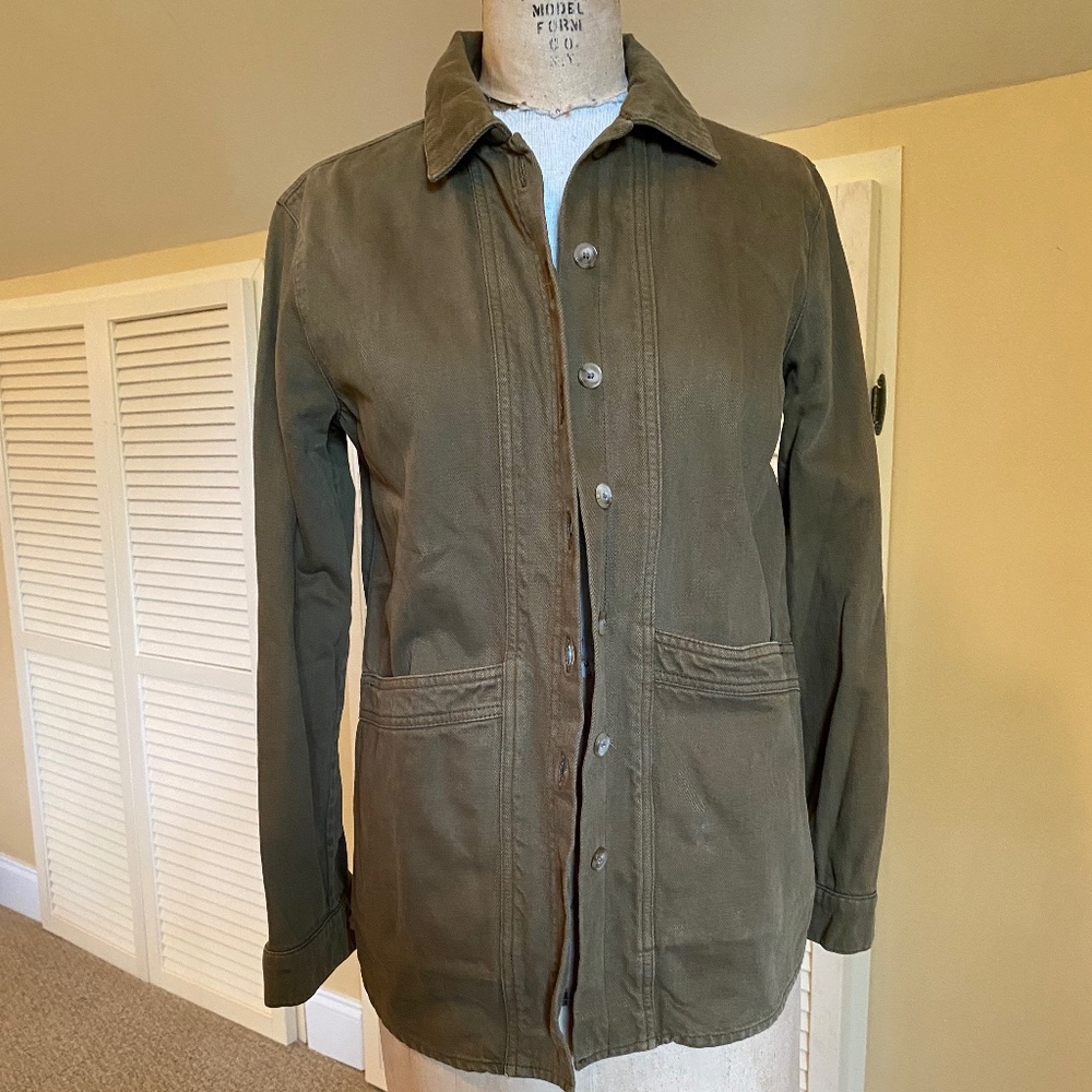 Sezane Will Khaki Jacket in XS